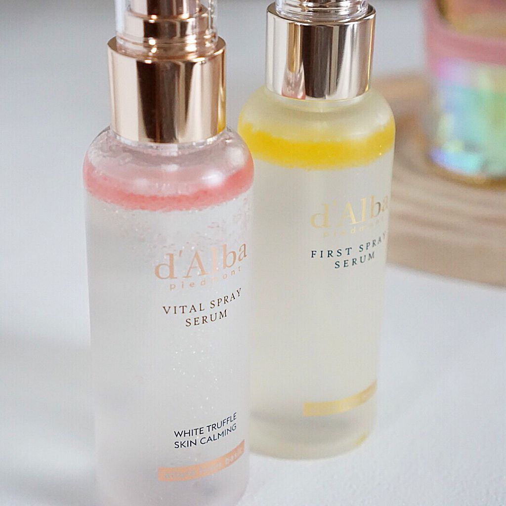 ダルバ ホワイトトリュフファーストスプレーセラム/ダルバ/ミスト状化粧水を使ったクチコミ(5枚目)