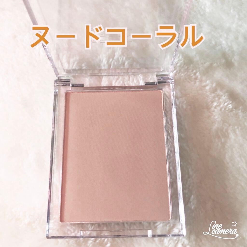 シングルカラーチーク/aZTK/パウダーチークを使ったクチコミ(2枚目)