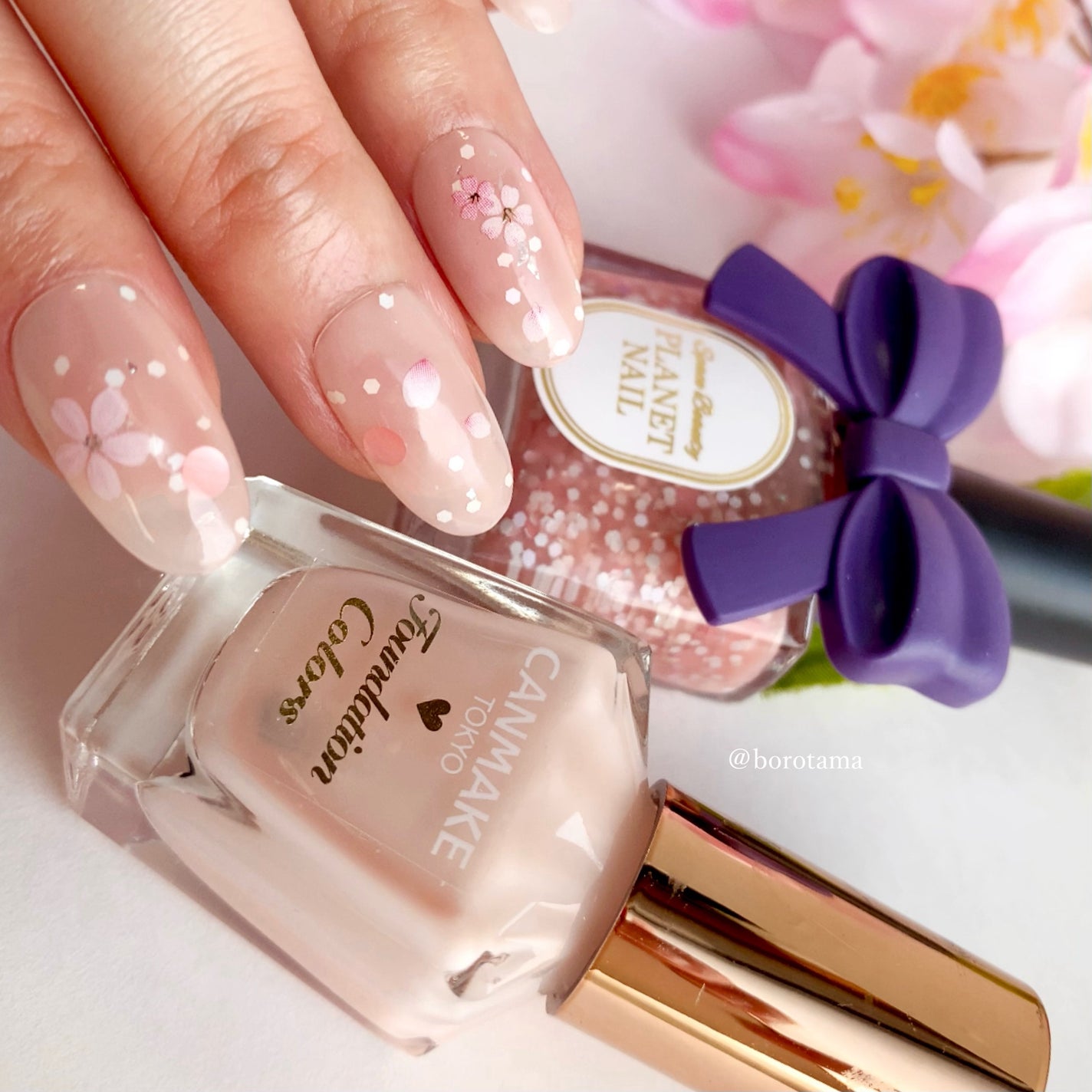 ネイルシール/キャンドゥ/ネイルシールを使ったクチコミ(3枚目)