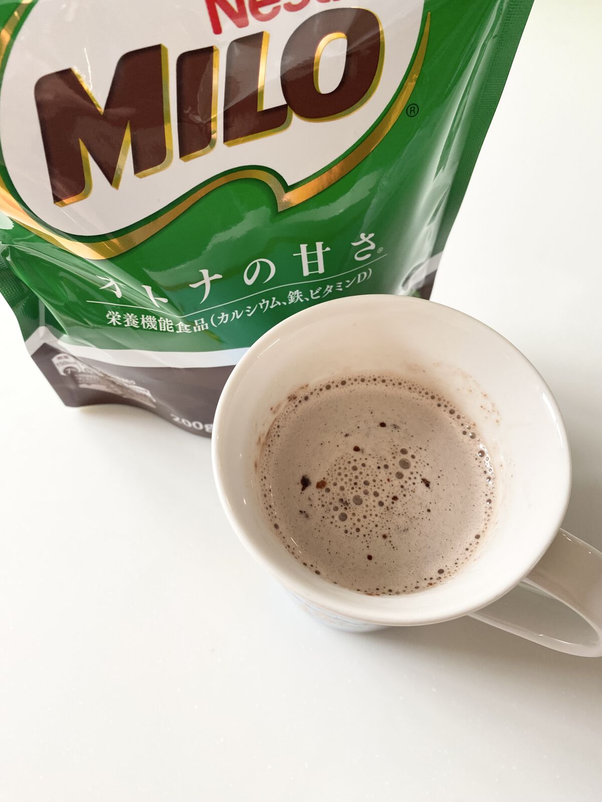 MILO  オトナの甘さ/Nestle/食品を使ったクチコミ（2枚目）