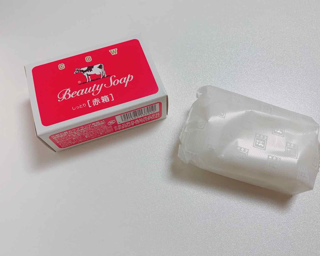 赤箱 (しっとり)/カウブランド/洗顔石鹸を使ったクチコミ(1枚目)