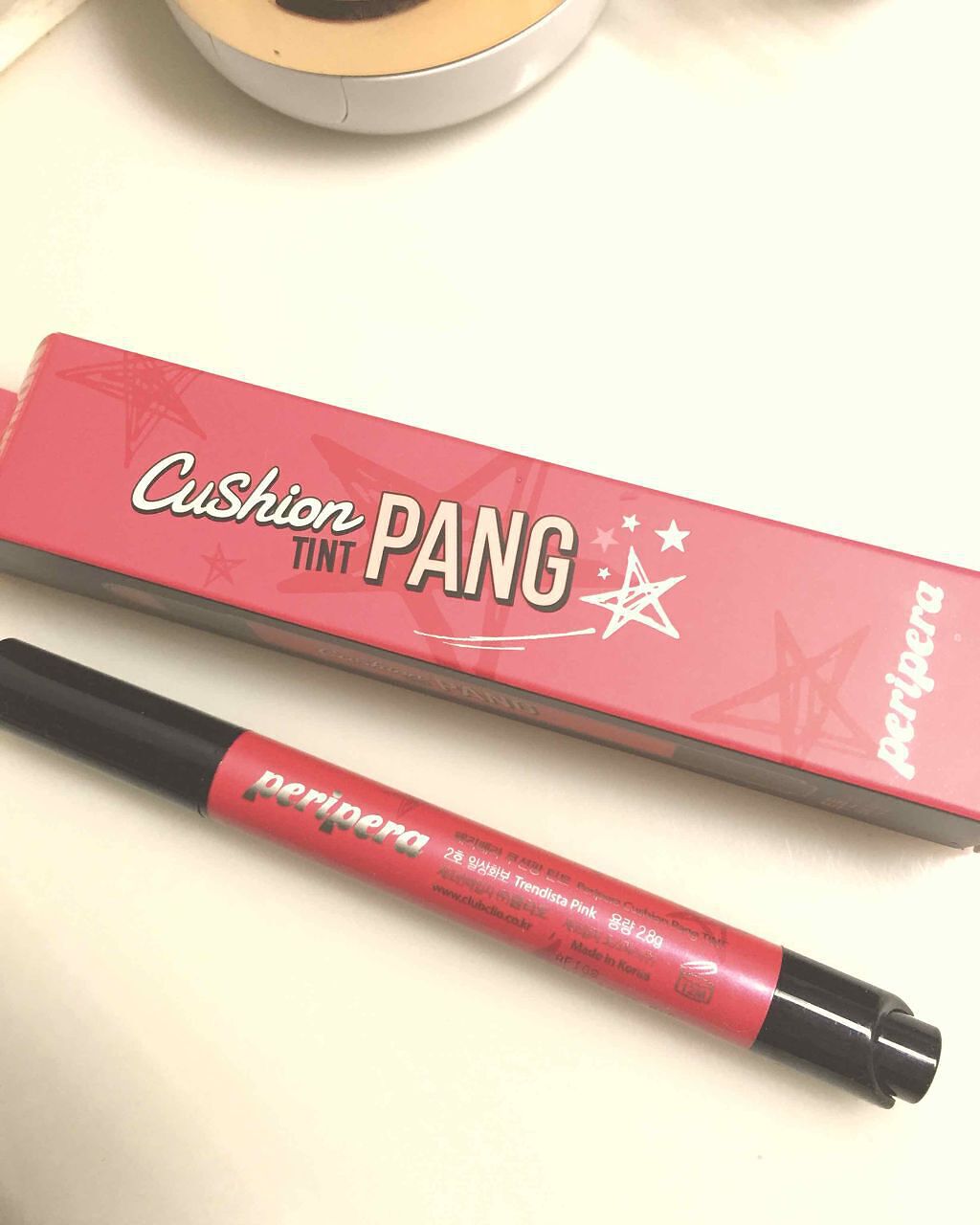 ペリペラクッションパンティント/PERIPERA/口紅を使ったクチコミ(1枚目)