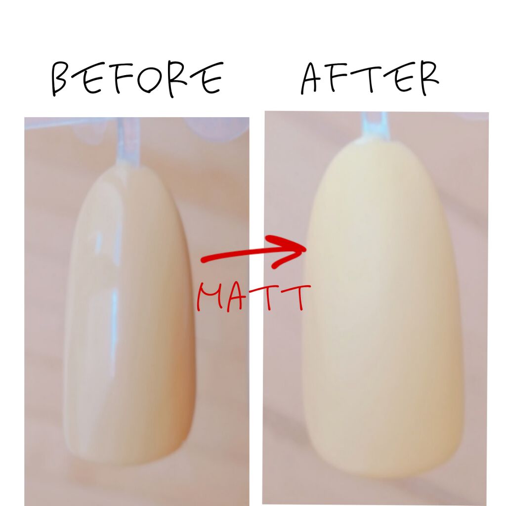 ウィンマックス ネイルケアシリーズ マットトップコート/DAISO/ネイルトップコートを使ったクチコミ(2枚目)