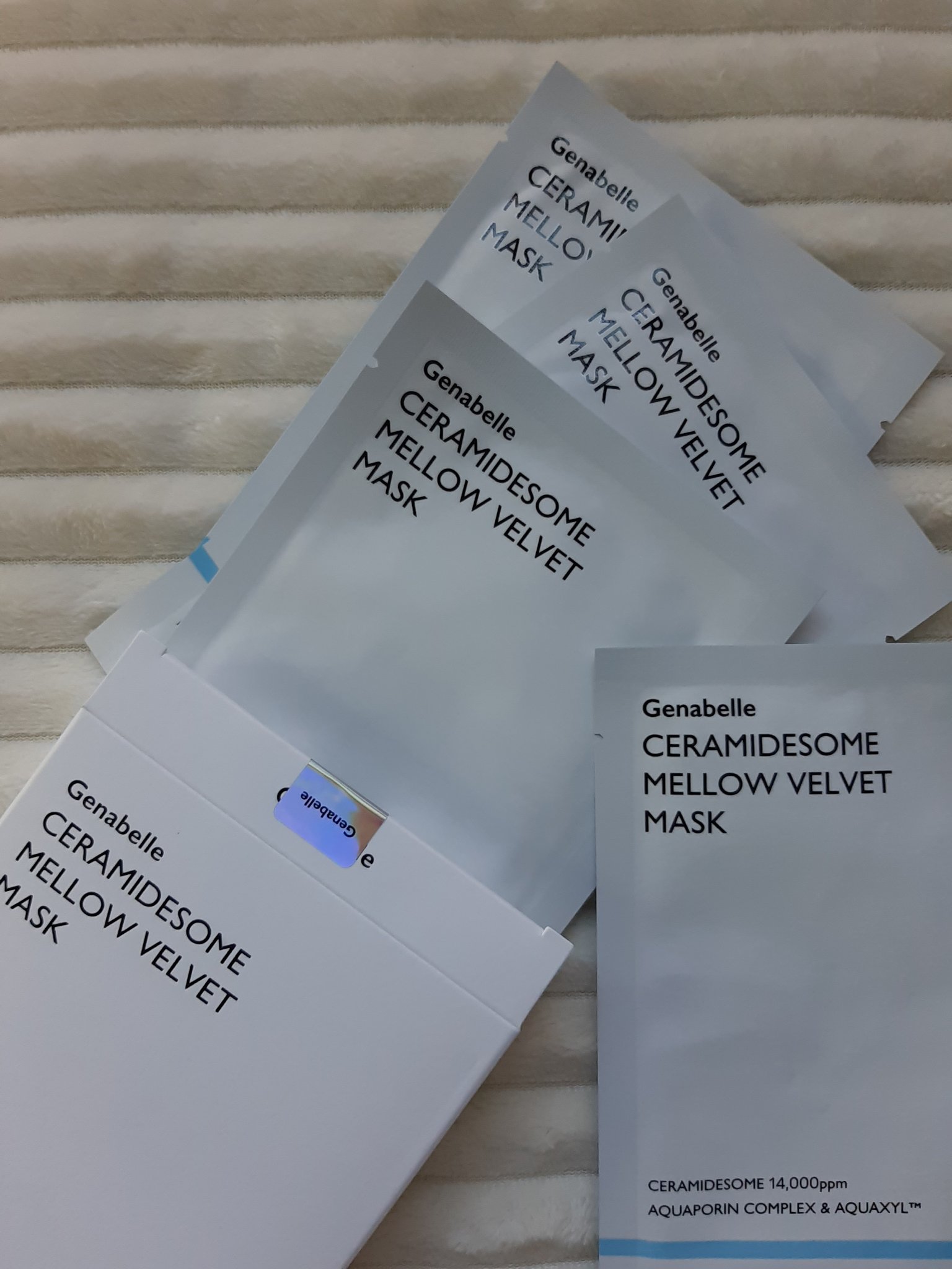 セラミドソームメロウベルベットマスク/Genabelle/シートマスク・パックを使ったクチコミ（1枚目）