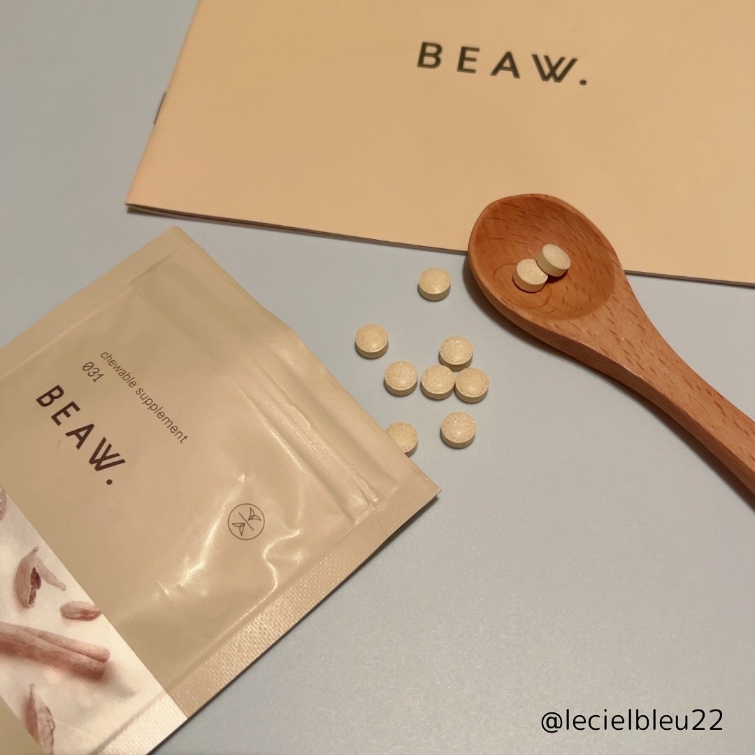チュアブルサプリメント 031/BEAW./健康サプリメントを使ったクチコミ(2枚目)