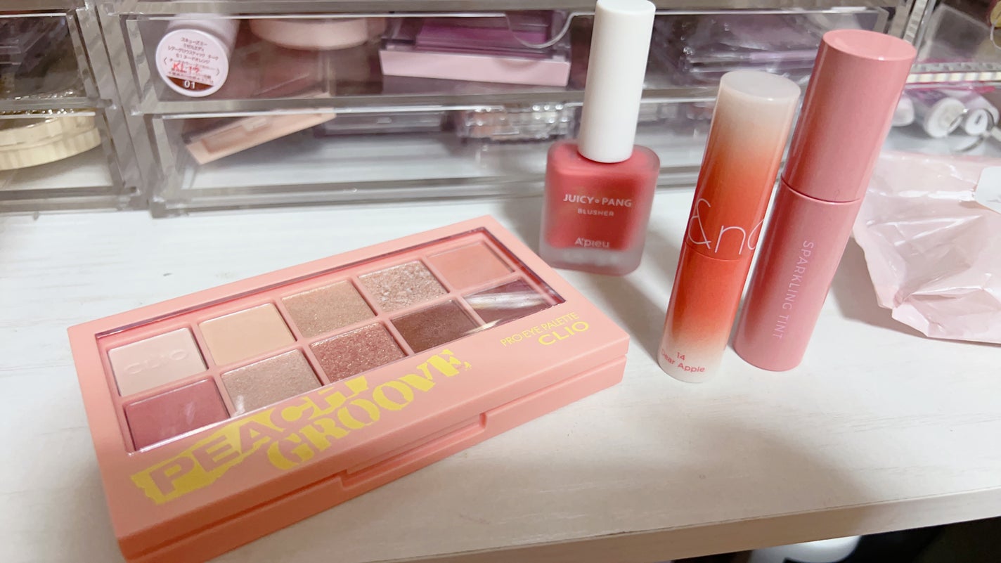 ジューシー パン ウォーター ブラッシャー/A’pieu/リキッドチークを使ったクチコミ(1枚目)