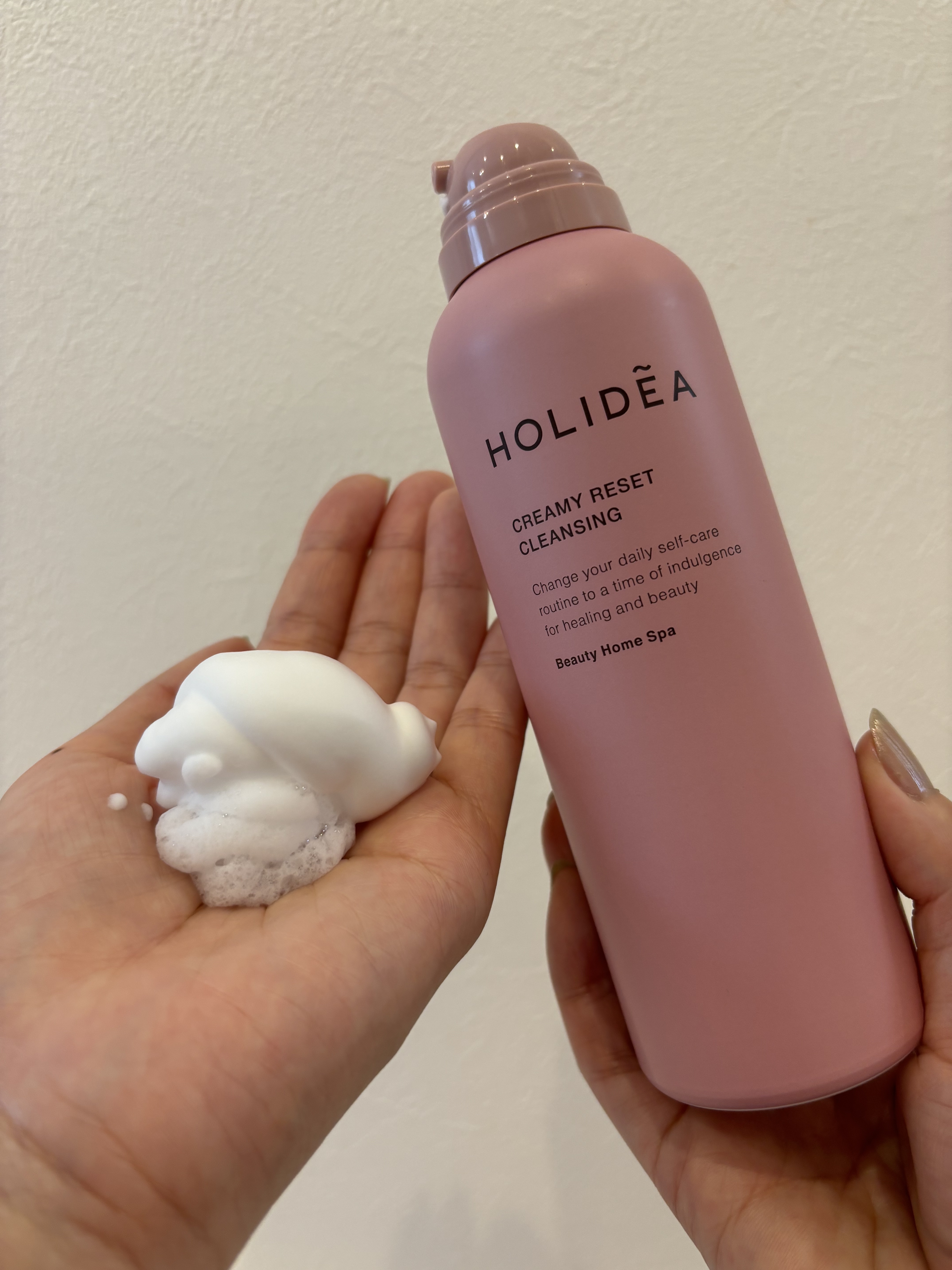 ホリーディア クリーミーリセットクレンジング/HOLIDEA/泡洗顔を使ったクチコミ（2枚目）