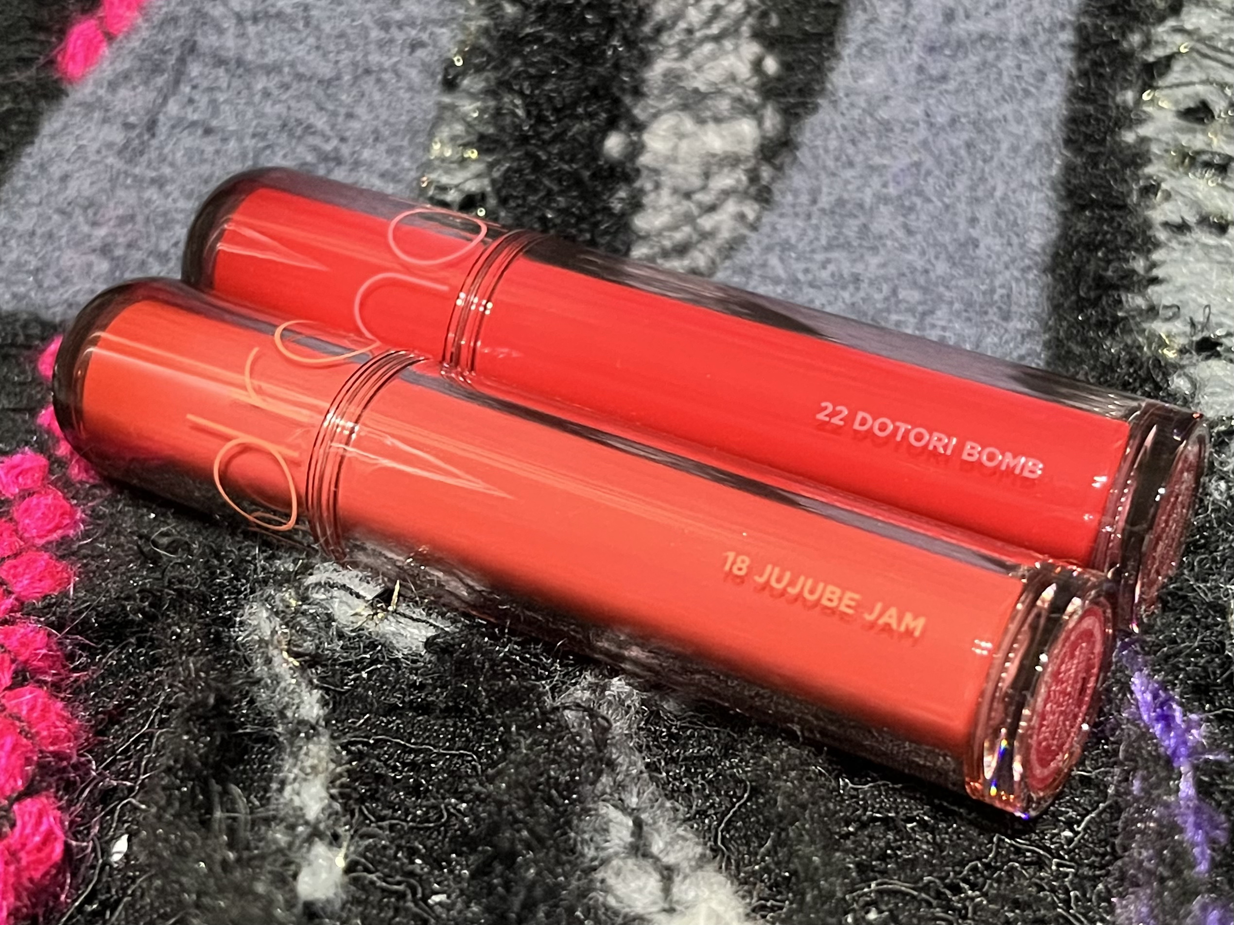 ザ ジューシーラスティングティント/rom&nd/リップティントを使ったクチコミ（1枚目）