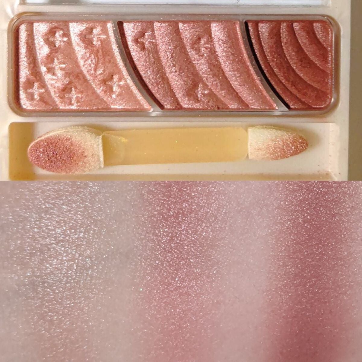 トーンアップアイシャドウ/CEZANNE/アイシャドウパレットを使ったクチコミ(4枚目)