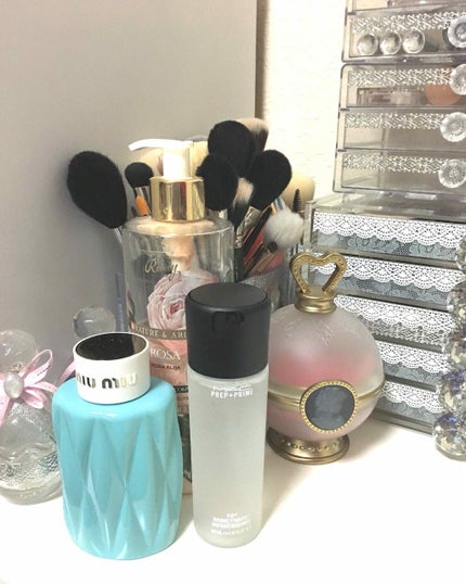 アクリル小物収納・3段/無印良品/その他化粧小物を使ったクチコミ(3枚目)