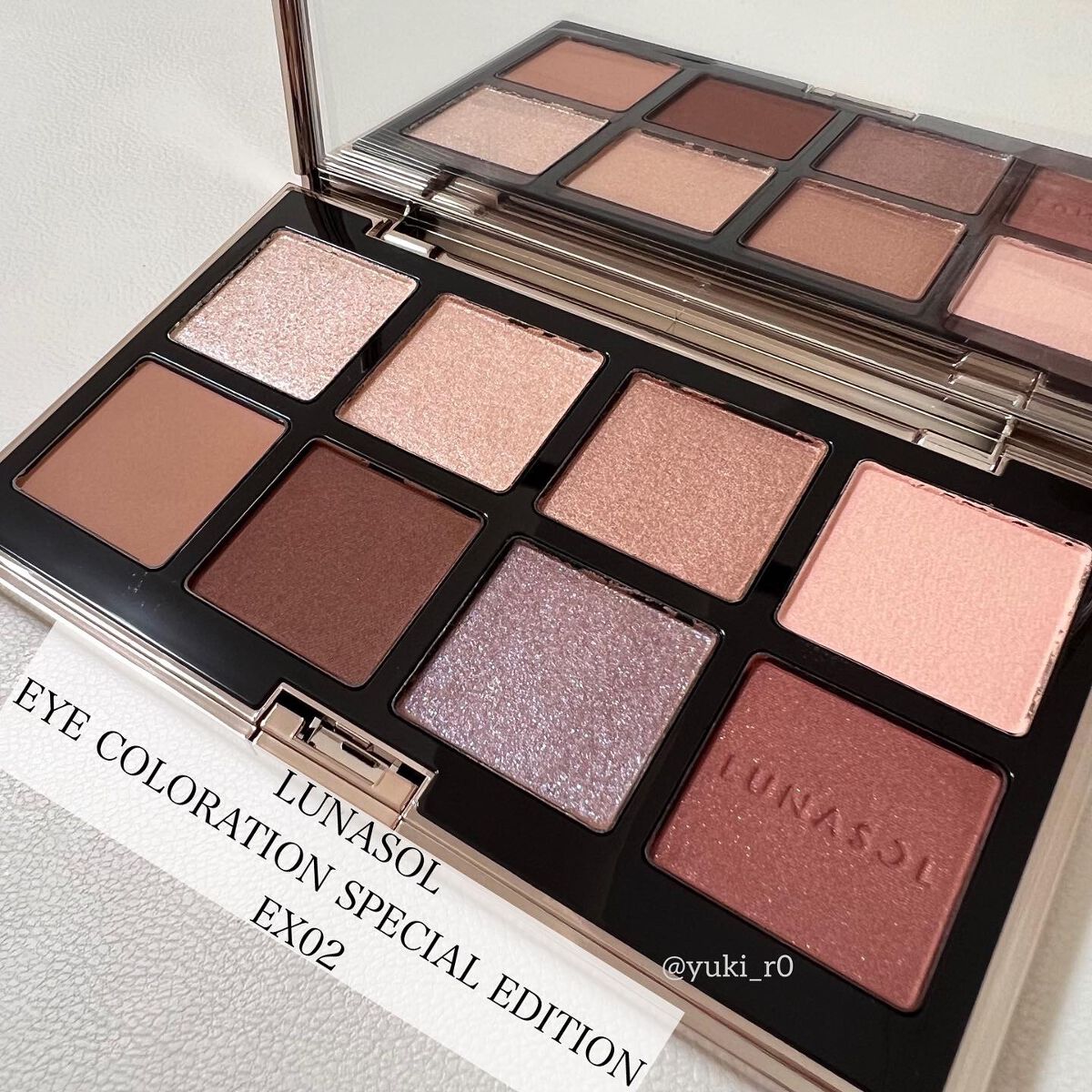 アイカラーレーション スペシャルエディション/LUNASOL/アイシャドウパレットを使ったクチコミ(1枚目)