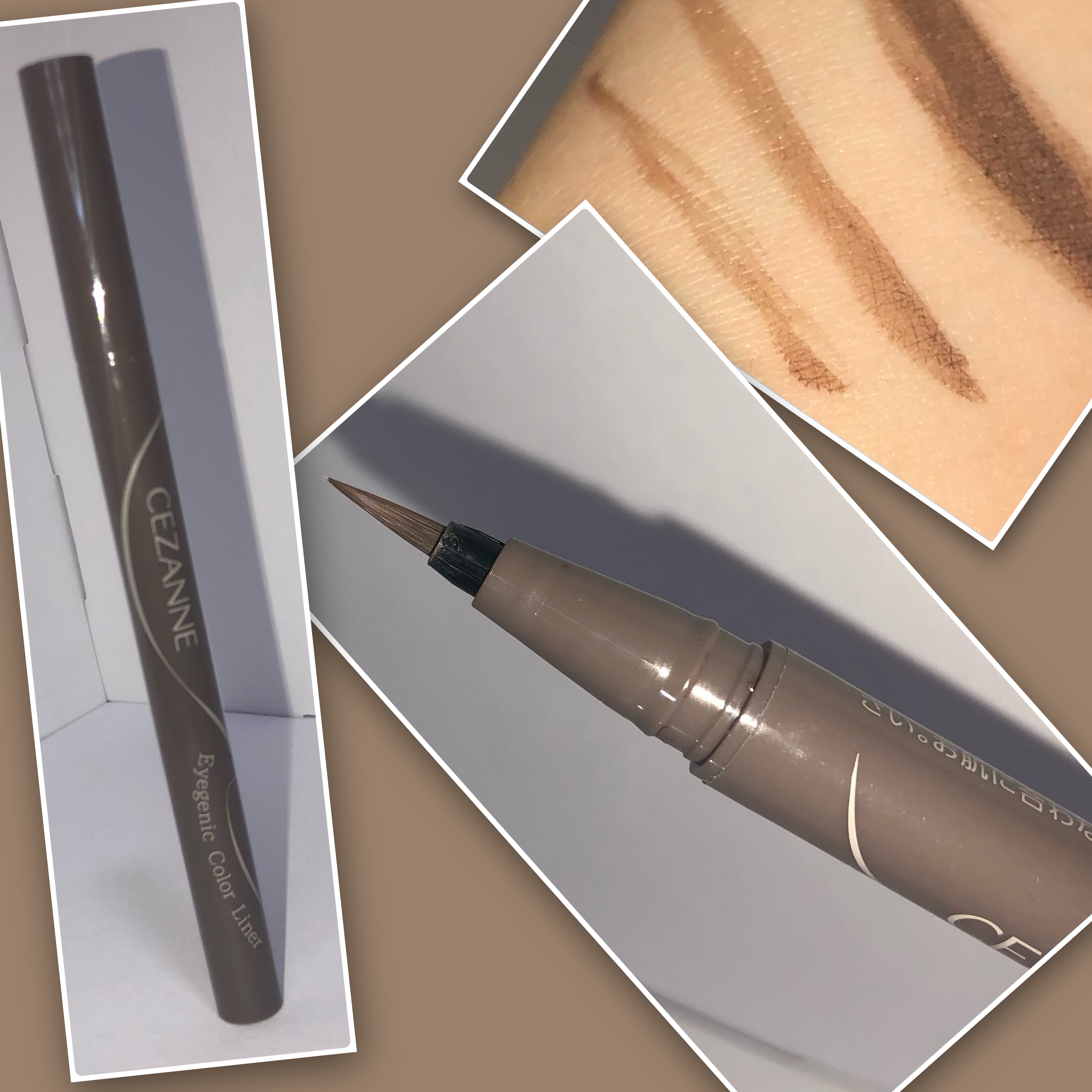 アイジェニックカラーライナー/CEZANNE/アイライナーを使ったクチコミ（2枚目）