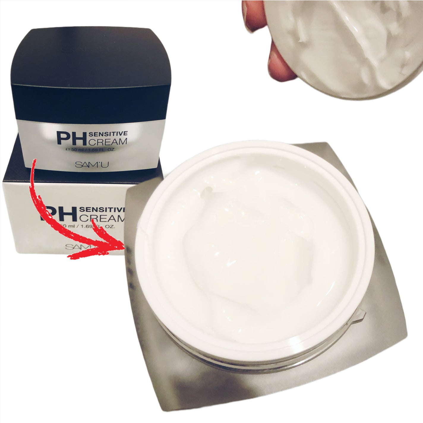 サミュ PHセンシティブクリーム/SAM'U/フェイスクリームを使ったクチコミ(3枚目)