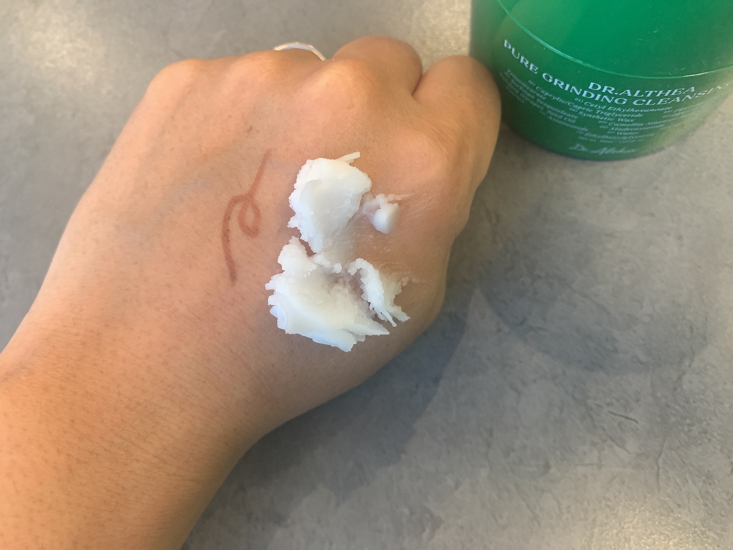 ピュアグラインディングクレンジングバーム/Dr.Althea/クレンジングバームを使ったクチコミ（3枚目）