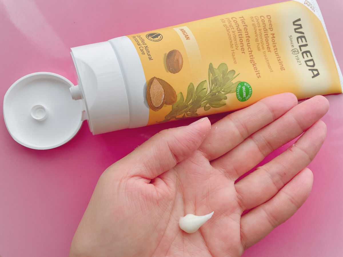 アルガン ヘアシャンプー/ヘアコンディショナー/WELEDA/市販シャンプーを使ったクチコミ(3枚目)