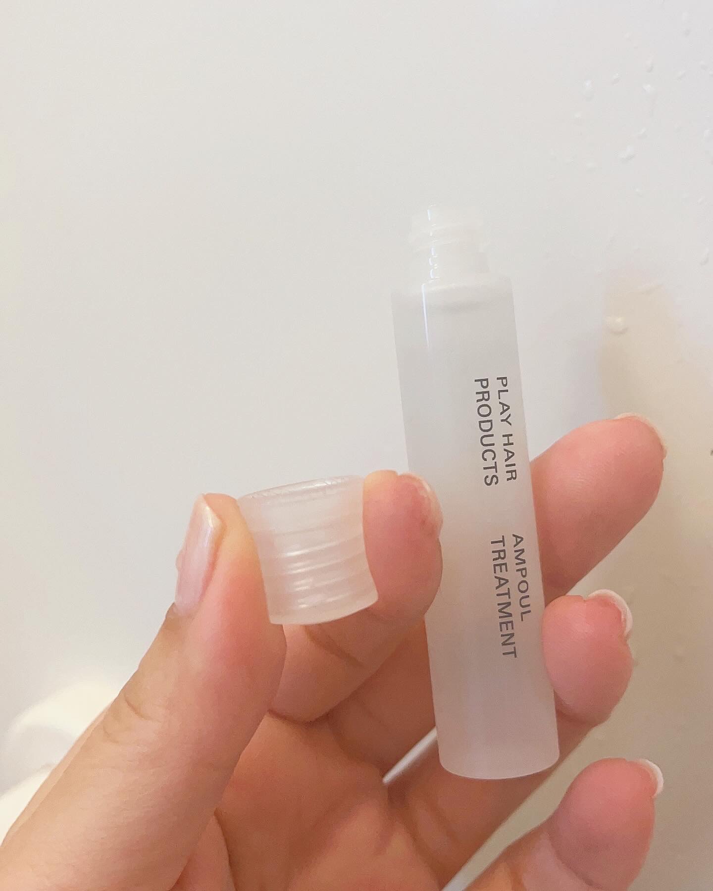 アンプルトリートメント/PLAY HAIR PRODUCTS/アウトバストリートメントを使ったクチコミ（3枚目）