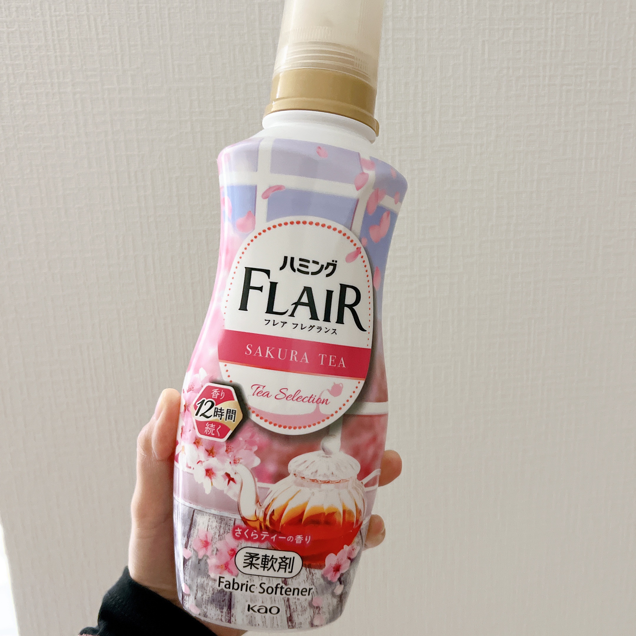 ハミング フレア フレグランス　さくらティーの香り/ハミングフレア/柔軟剤を使ったクチコミ（2枚目）