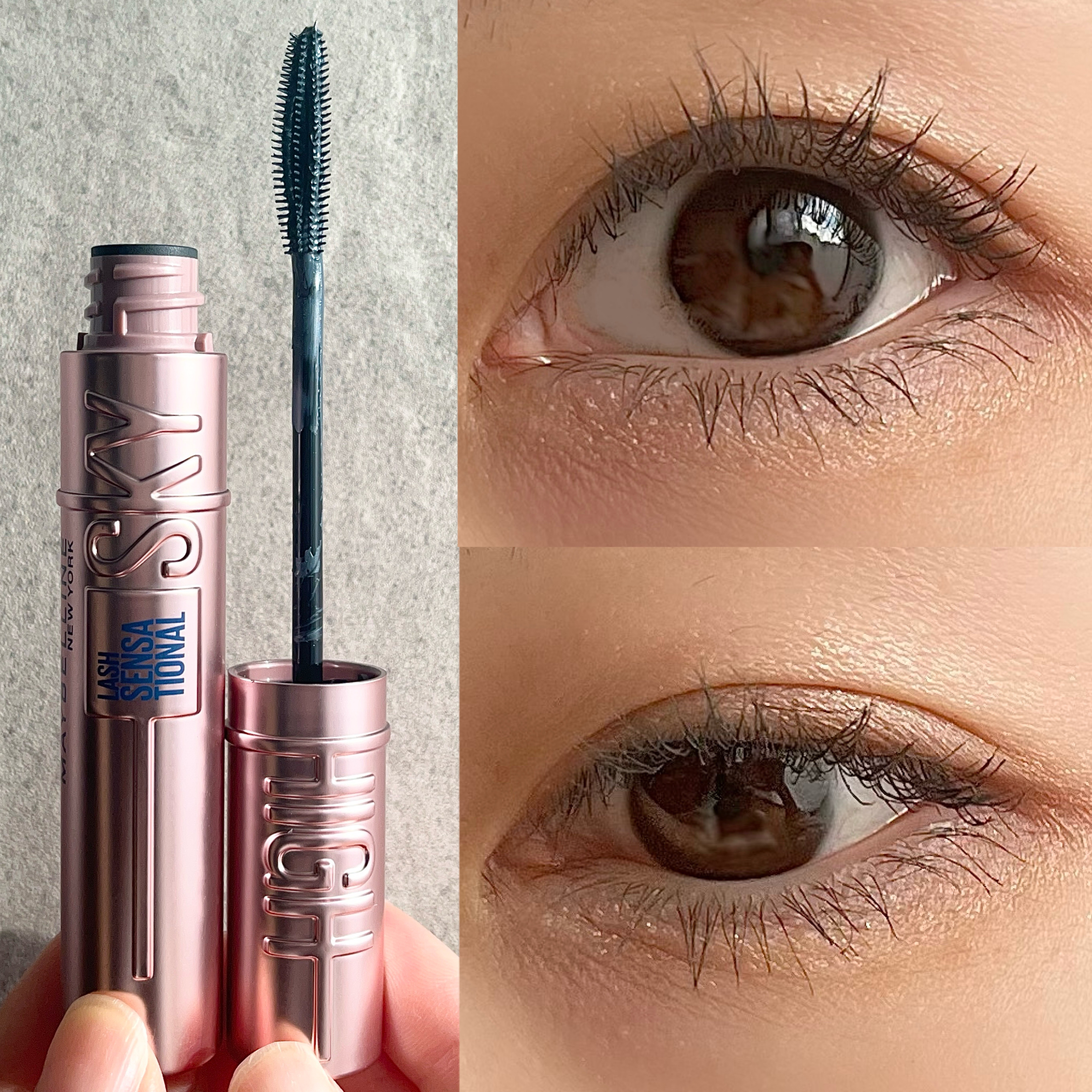 スカイハイ/MAYBELLINE NEW YORK/マスカラを使ったクチコミ（2枚目）