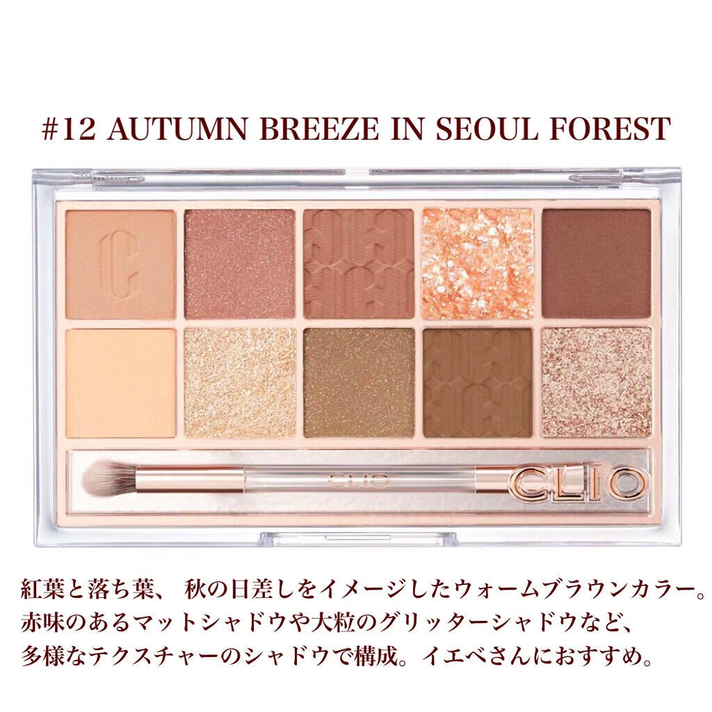 プロ アイ パレット/CLIO/アイシャドウパレットを使ったクチコミ(9枚目)