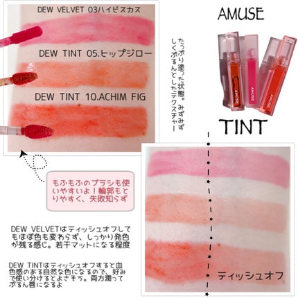 デューティント/AMUSE/リップティントを使ったクチコミ(4枚目)