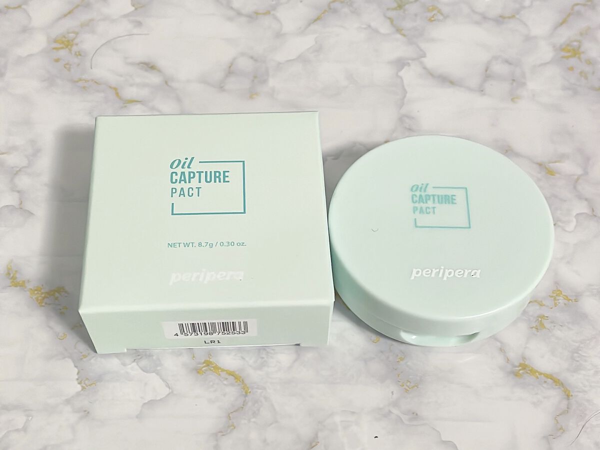 オイルキャプチャーパクト/PERIPERA/プレストパウダーを使ったクチコミ（1枚目）