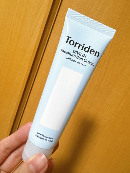 ダイブイン ウォータリーモイスチャーサンクリーム/Torriden/日焼け止めクリームを使ったクチコミ(1枚目)