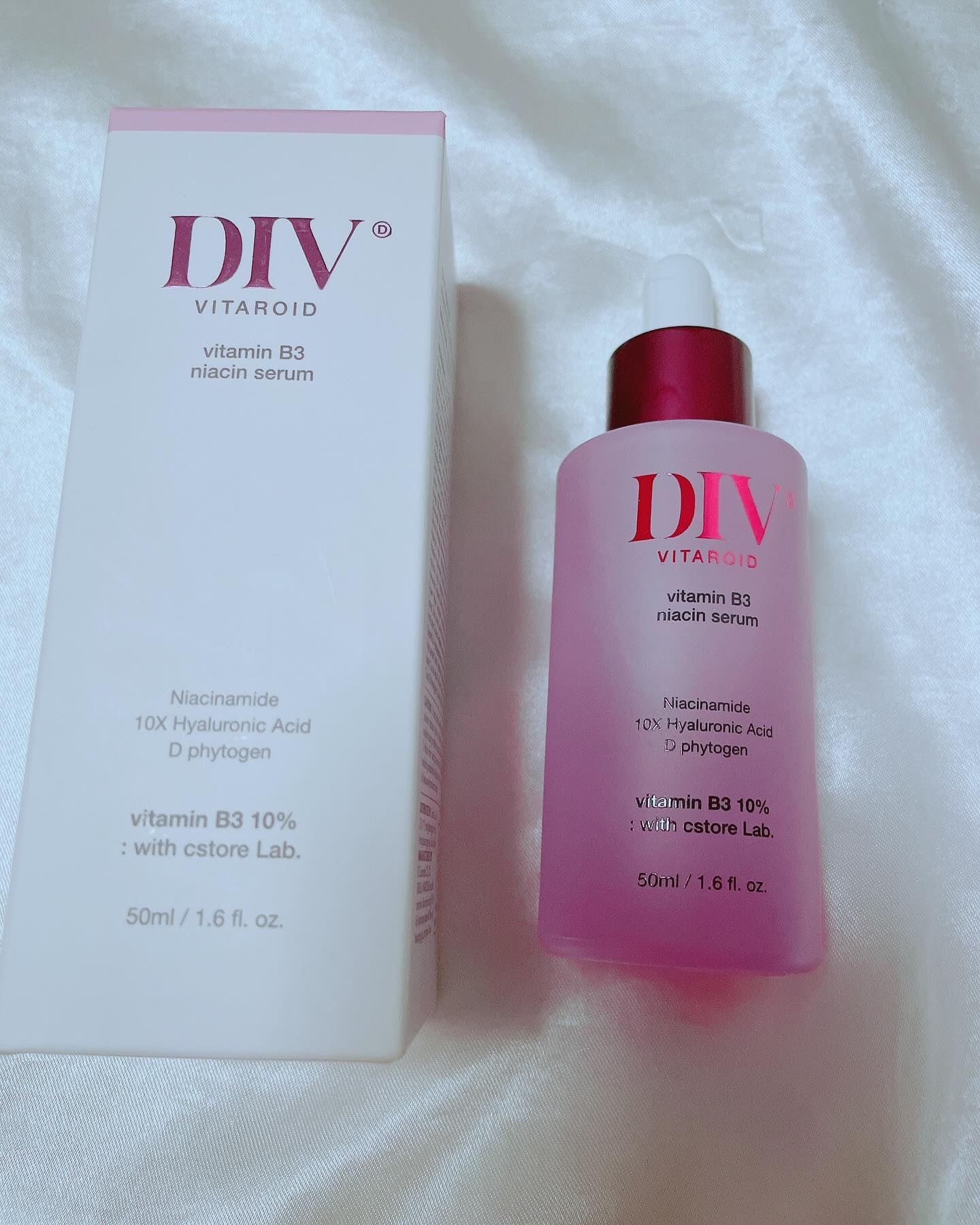 ビタミンB3ナイアシンセラム/DIV VITAROID/美容液を使ったクチコミ（1枚目）