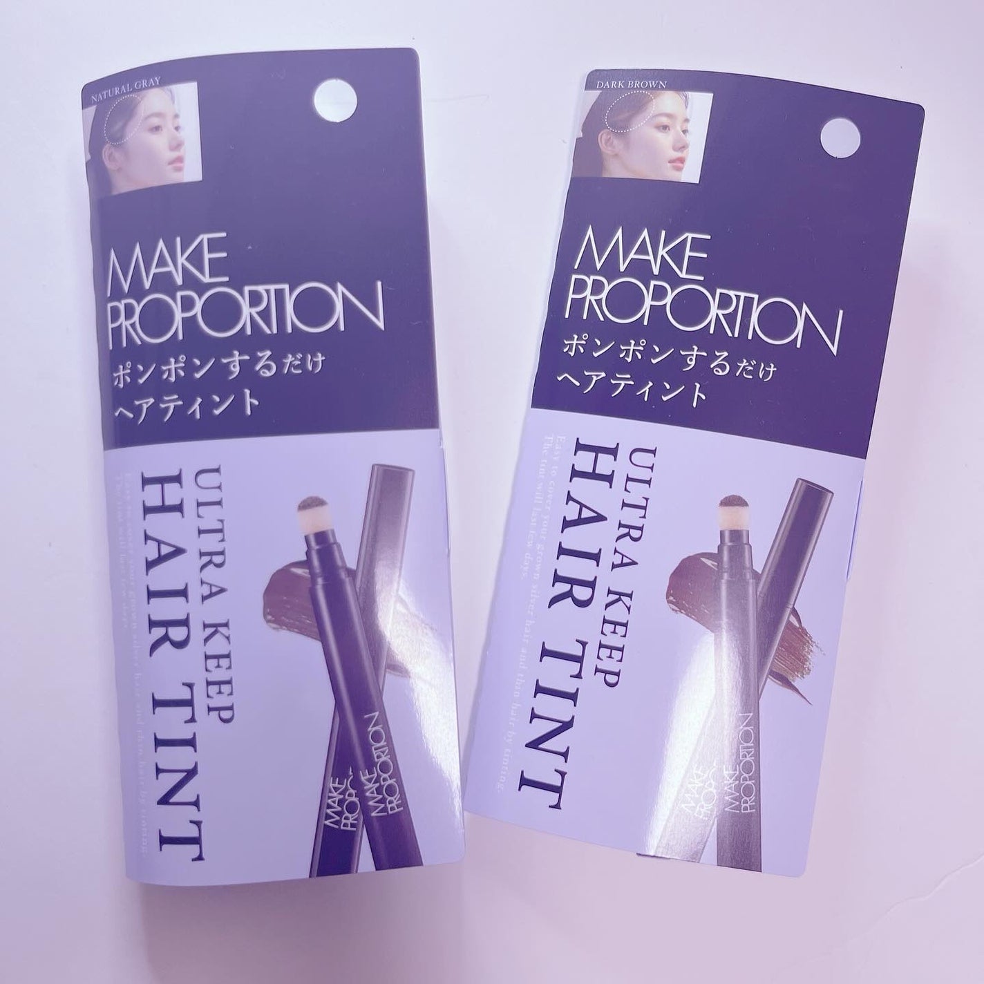 ウルトラキープヘアティント/メイクプロポーション/ヘアカラーを使ったクチコミ(1枚目)