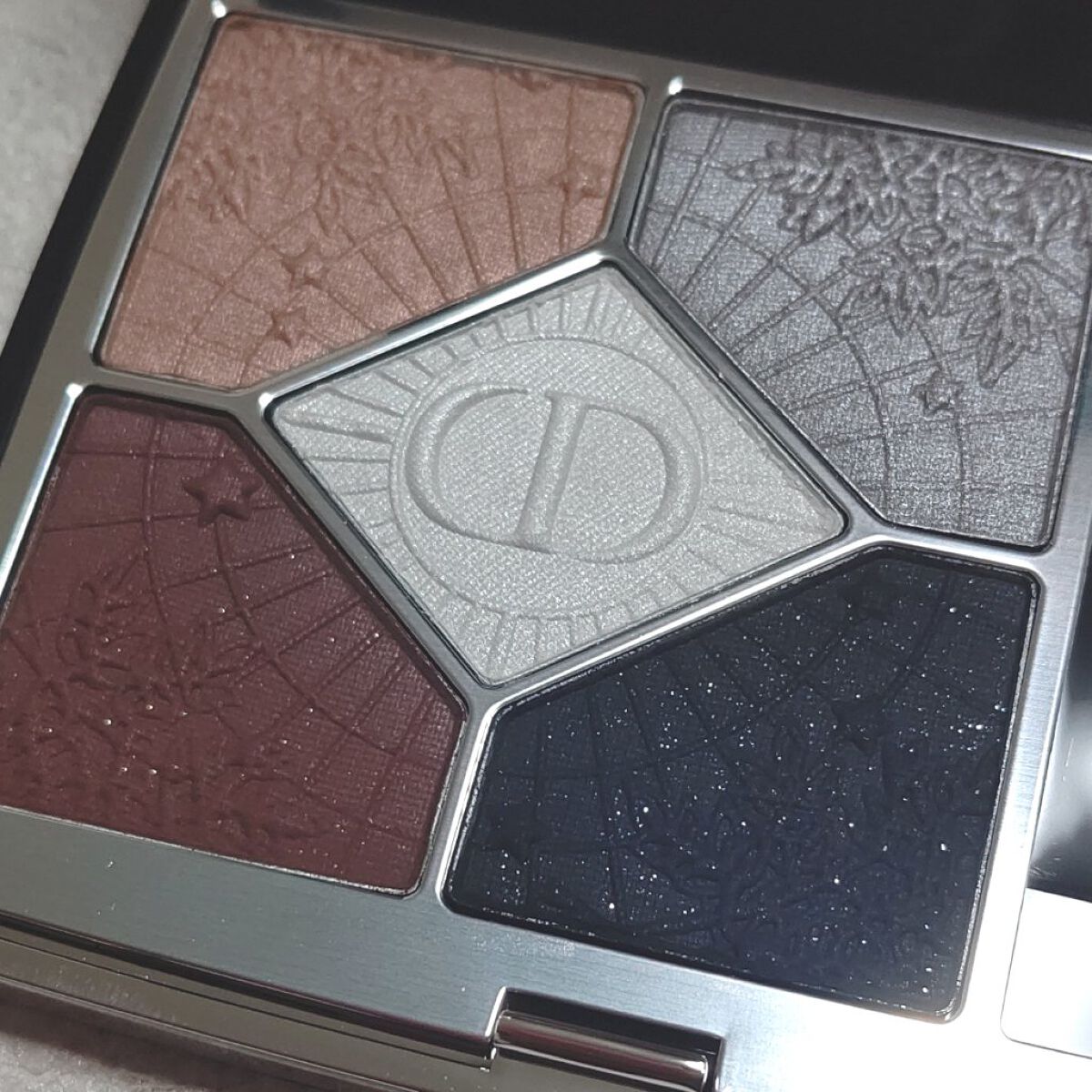 【旧】サンク クルール クチュール 589 ギャラクティック/Dior/アイシャドウパレットを使ったクチコミ（2枚目）
