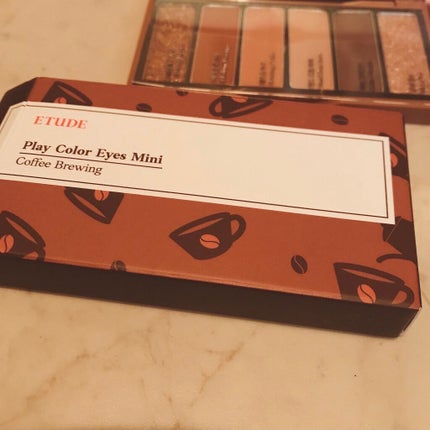 プレイカラーアイズミニ コーヒーブリュー/ETUDE/アイシャドウパレットを使ったクチコミ(2枚目)