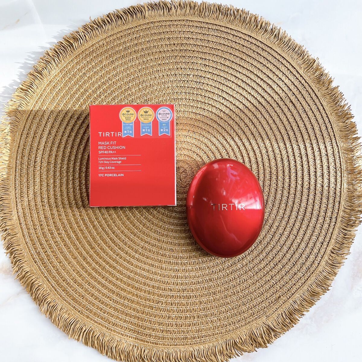マスク フィット レッド クッション/TIRTIR(ティルティル)/クッションファンデーションを使ったクチコミ（1枚目）