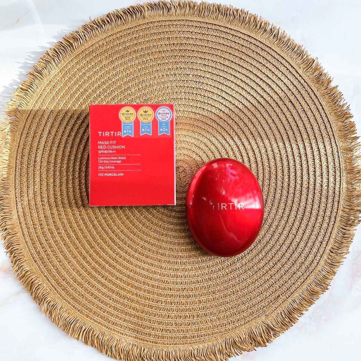 マスク フィット レッド クッション/TIRTIR(ティルティル)/クッションファンデーションを使ったクチコミ(1枚目)