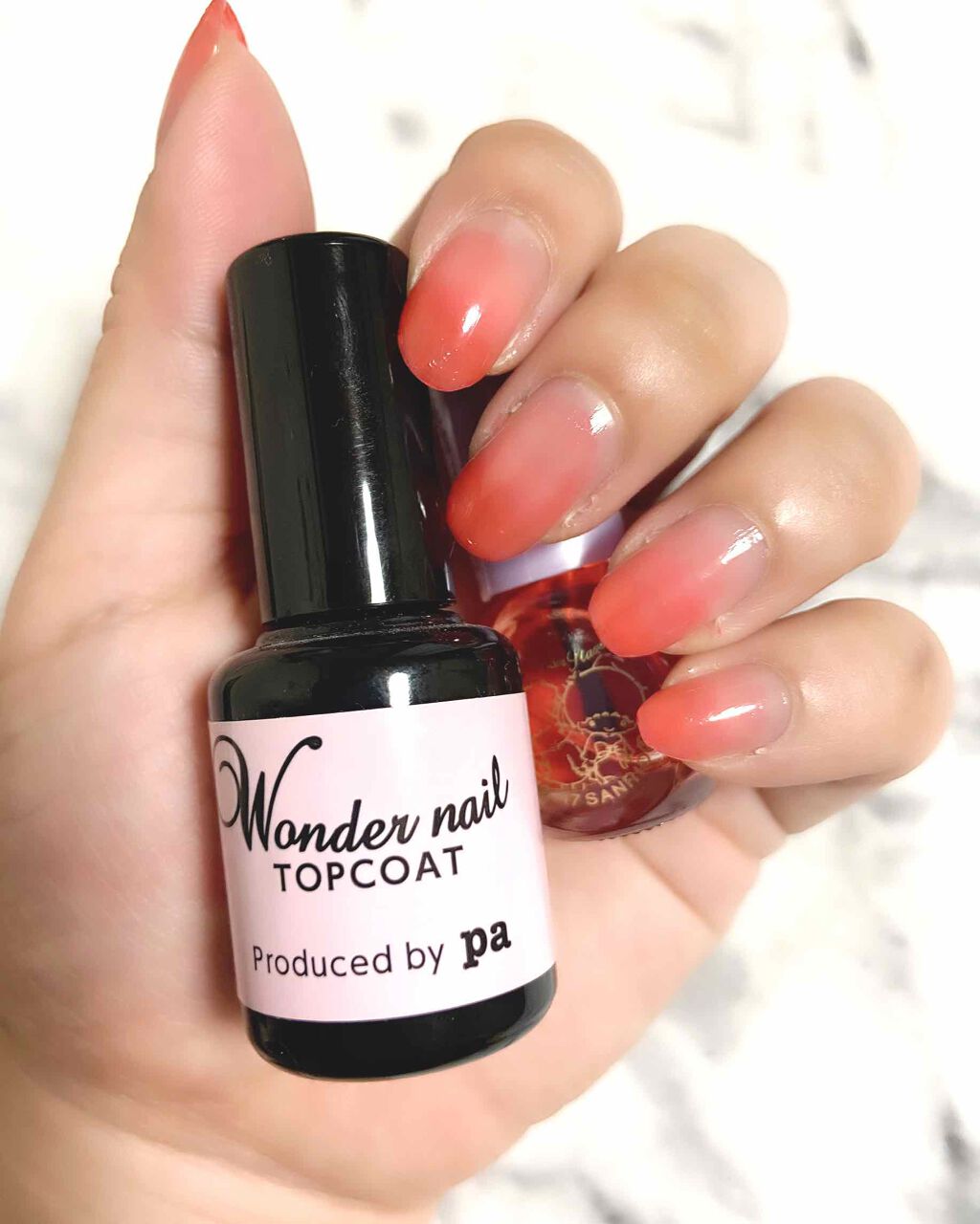 pa ワンダーネイル トップコート/pa nail collective/ネイルトップコートを使ったクチコミ（1枚目）