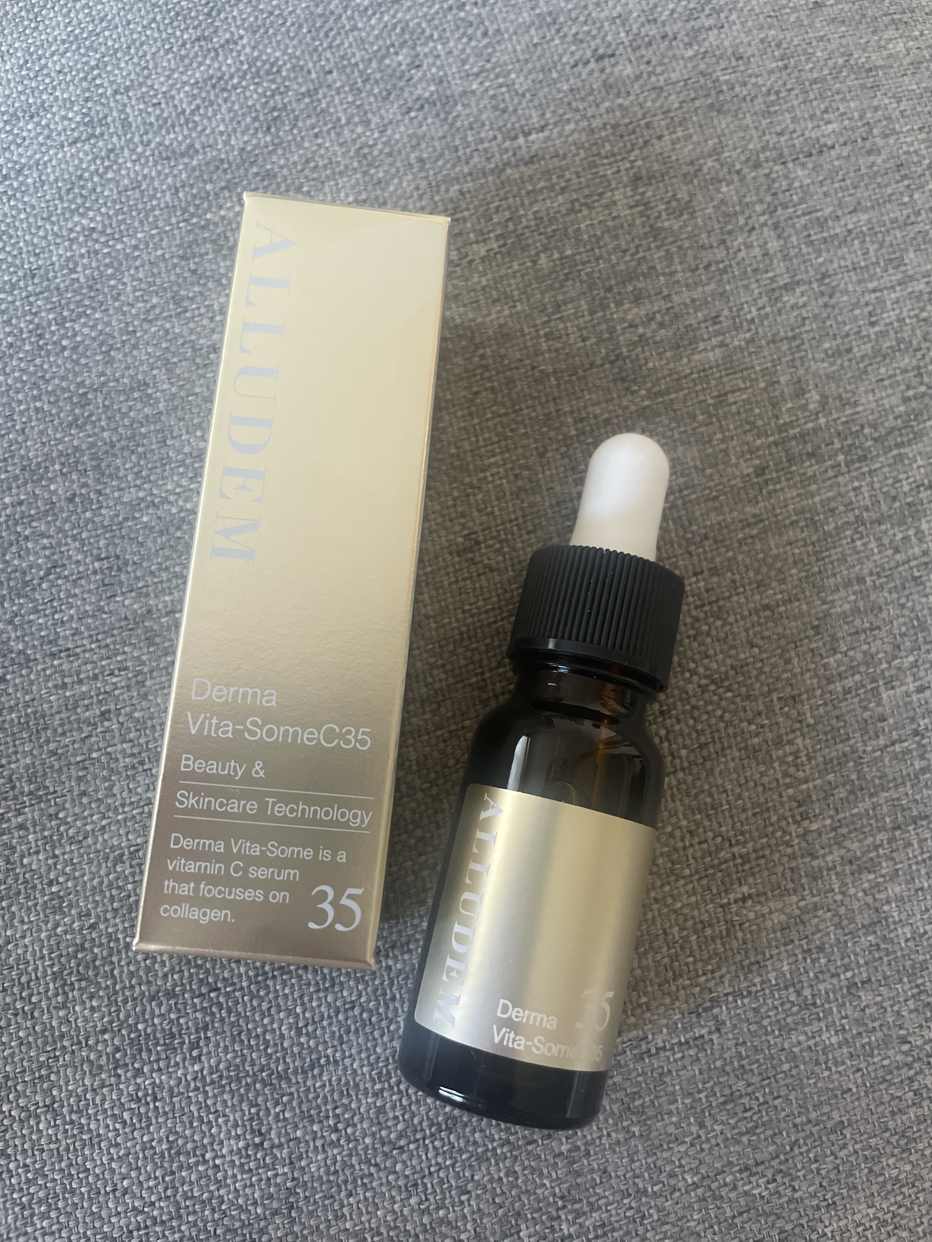 ダーマビタソームC35/ALLUDEM/美容液を使ったクチコミ（1枚目）