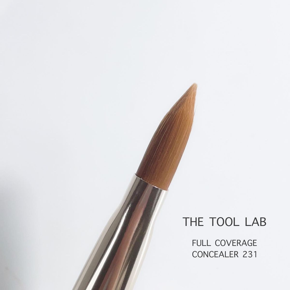 231 フル カバレッジ コンシーラー ブラシ/THE TOOL LAB/メイクブラシを使ったクチコミ（3枚目）