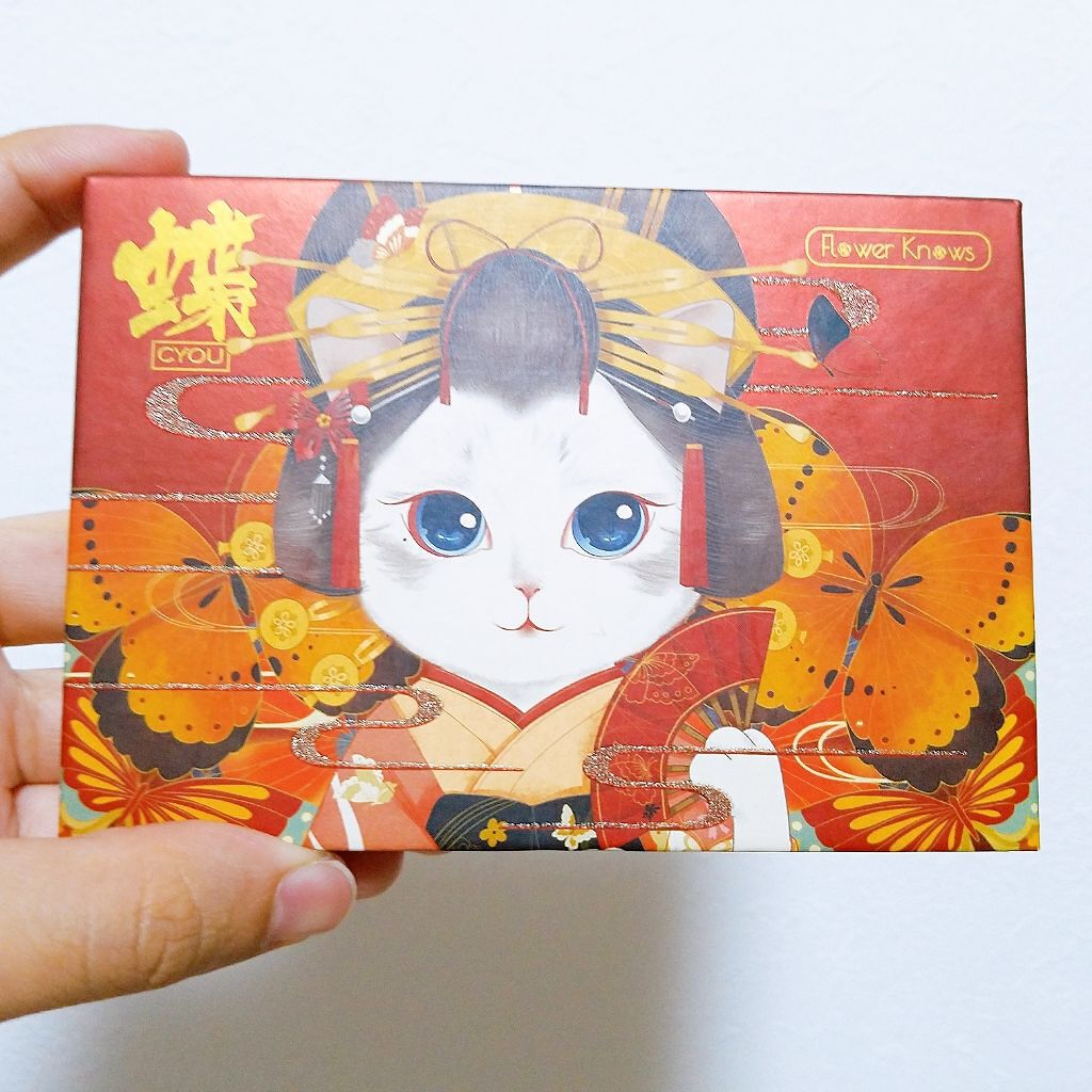 Flower Knows 蝶/FlowerKnows/アイシャドウパレットを使ったクチコミ（3枚目）