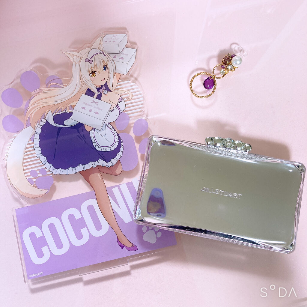 エヴァーラスティングシルク パウダーファンデーション クリスタルパーフェクション 103 nude/JILL STUART/パウダーファンデーションを使ったクチコミ（2枚目）