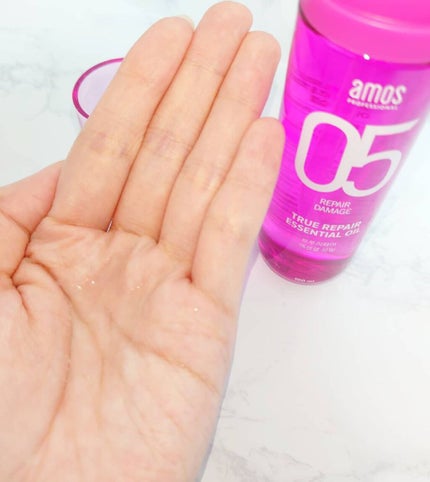 トゥルーリペア エッセンシャルオイル/amos PROFESSIONAL/ヘアオイルを使ったクチコミ(2枚目)