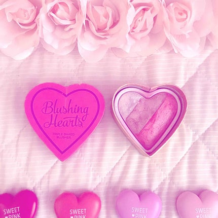 ブラッシング ハート/MAKEUP REVOLUTION/パウダーチークを使ったクチコミ(1枚目)