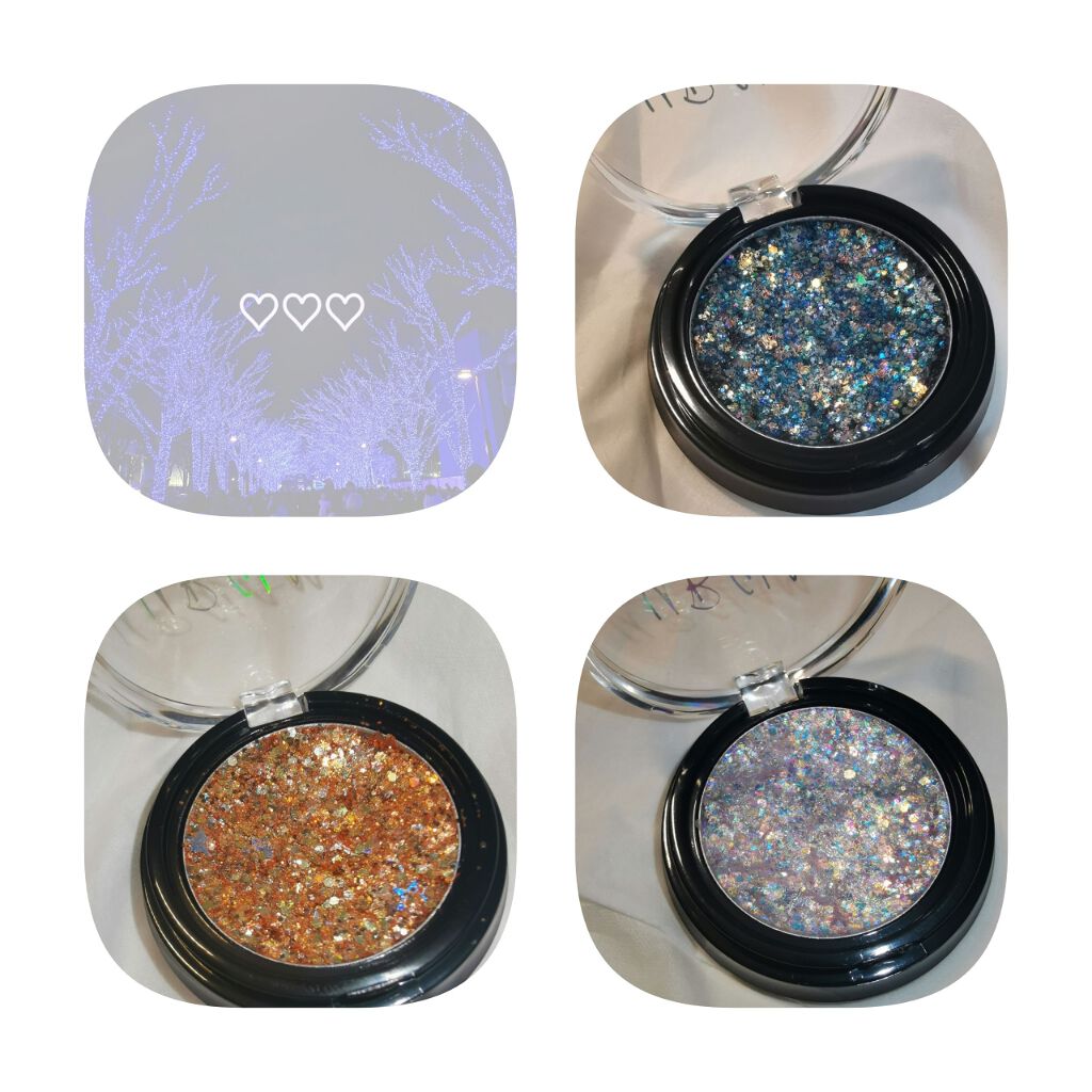 URGLAM GLITTER GEM/U R GLAM/ジェル・クリームチークを使ったクチコミ(2枚目)