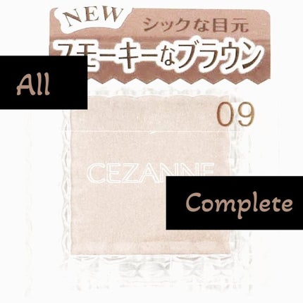 シングルカラーアイシャドウ/CEZANNE/単色アイシャドウを使ったクチコミ(1枚目)