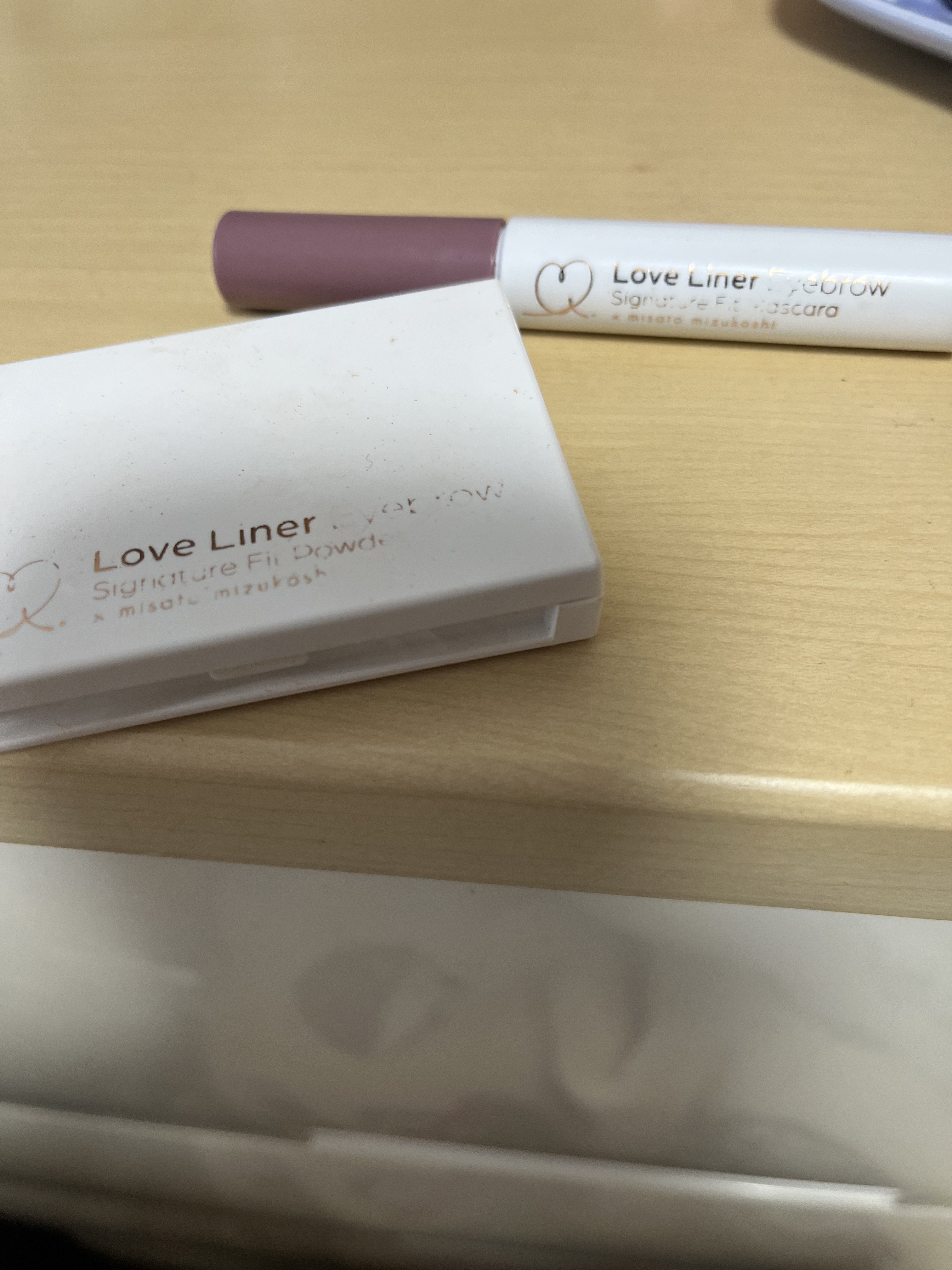 シグネイチャーフィットアイブロウセット/ラブ・ライナー/眉マスカラを使ったクチコミ（1枚目）