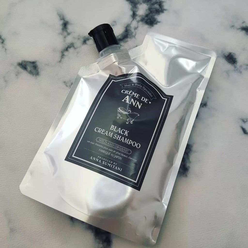 ブラッククリームシャンプー/creme de Ann/市販シャンプーを使ったクチコミ（1枚目）