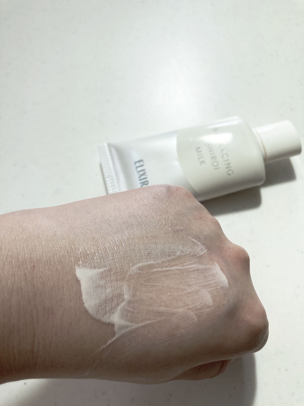 エリクシール ルフレ バランシング おしろいミルク/エリクシール/乳液を使ったクチコミ（3枚目）