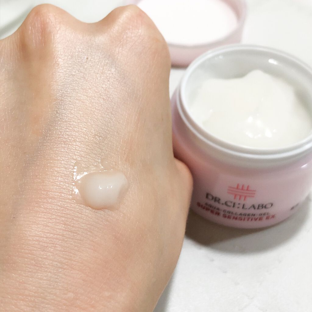 薬用アクアコラーゲンゲル スーパーセンシティブEX/ドクターシーラボⓇ/オールインワン化粧品を使ったクチコミ(4枚目)