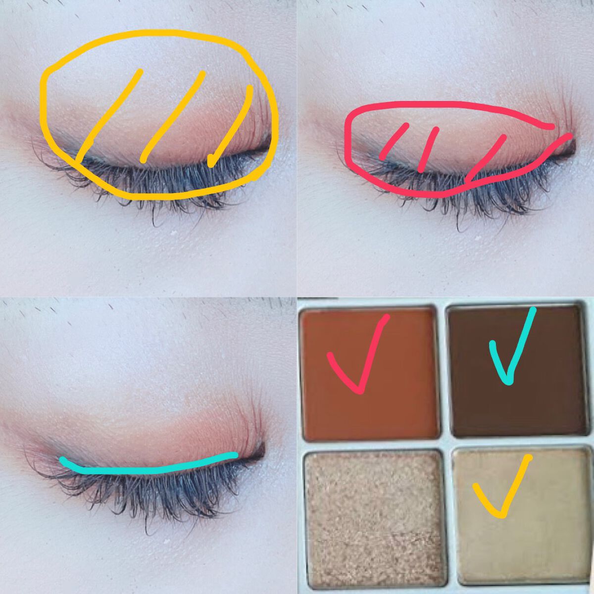 THE アイパレR/b idol/アイシャドウパレットを使ったクチコミ(2枚目)