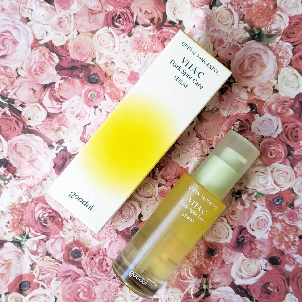 グリーンタンジェリン ビタCダークスポットケアパッド/goodal/トナーパッドを使ったクチコミ（2枚目）