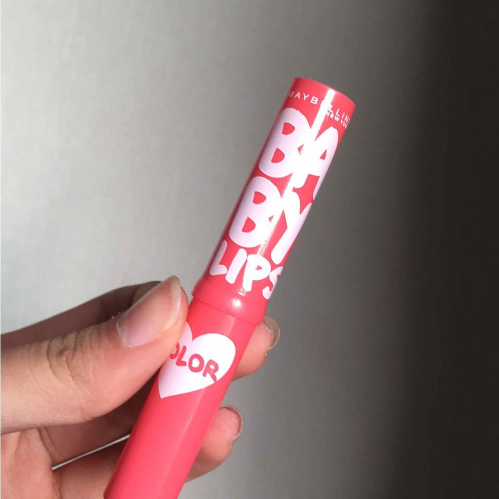 リップクリーム カラー BABY LIPS/MAYBELLINE NEW YORK/リップケアを使ったクチコミ(1枚目)
