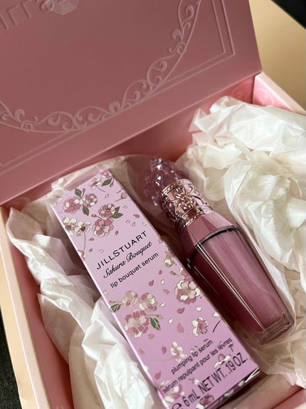 ジルスチュアート クリスタルブルーム リップブーケ セラム/JILL STUART/リッププランパーを使ったクチコミ(1枚目)
