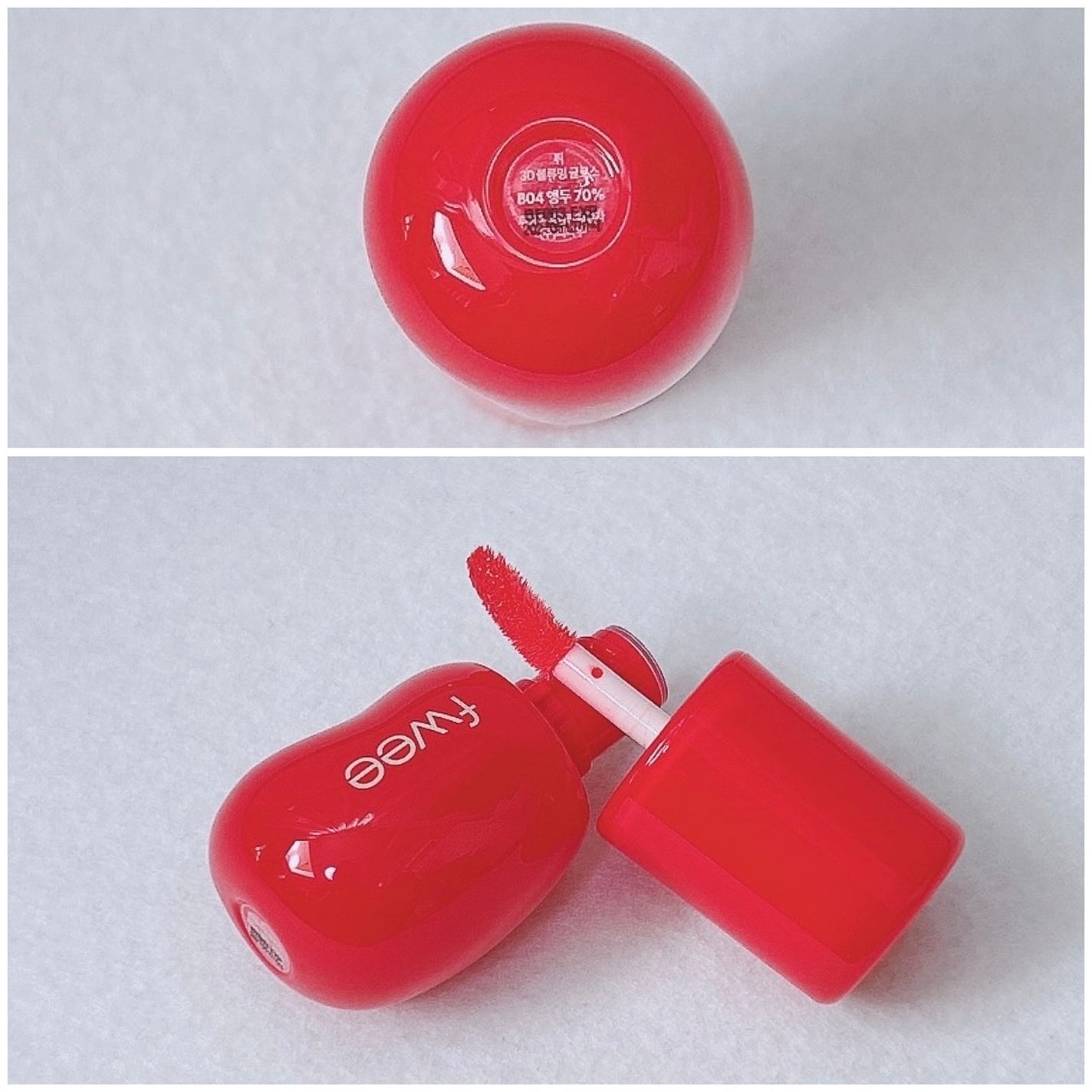 フィー 3Dボリューミンググロス/fwee/リップグロスを使ったクチコミ(3枚目)